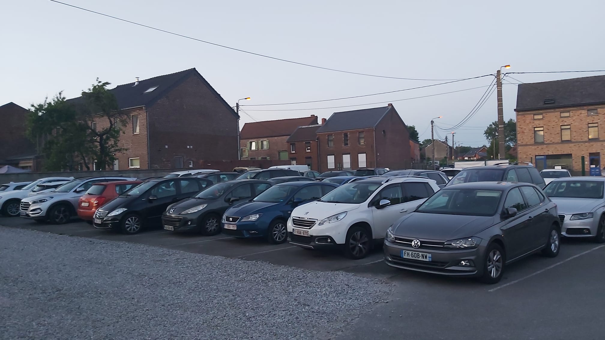Parking extérieur Charleroi